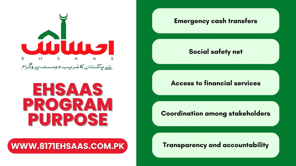 Ehsaas Program Purpose