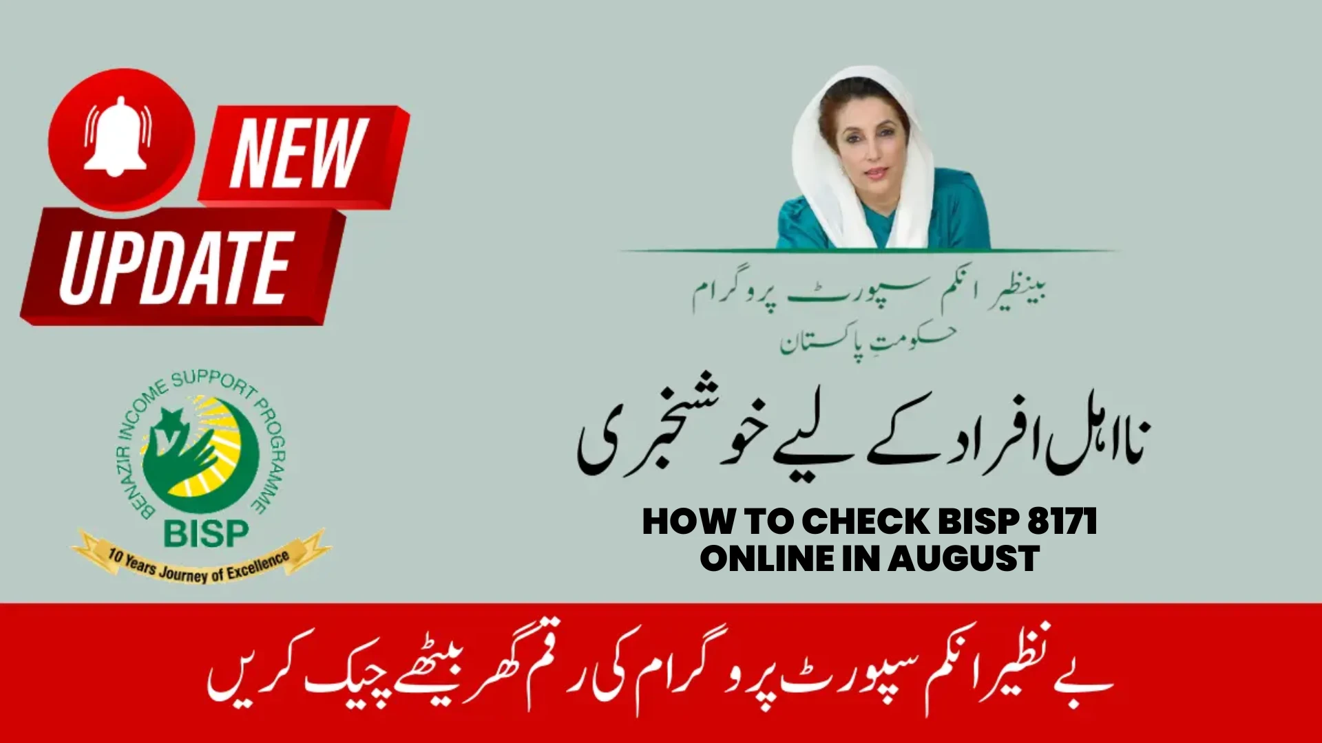 How to Check BISP 8171 Online in August