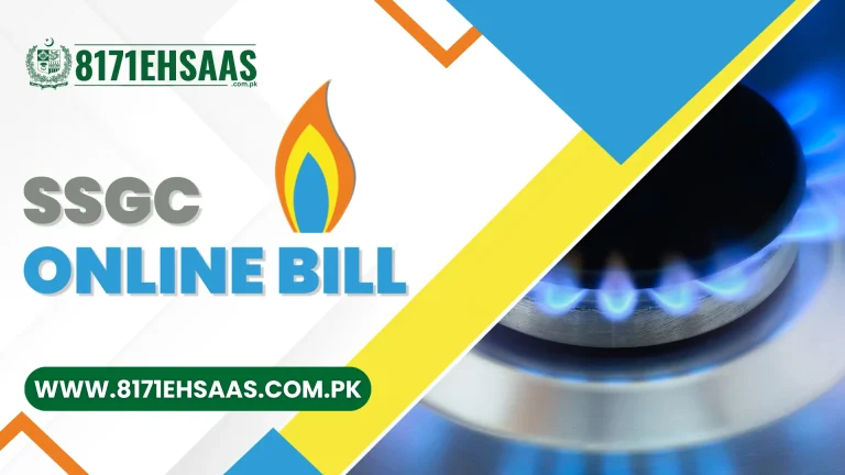SSGC Duplicate Online Bill 2024 – Sui Gas Bill Check Online